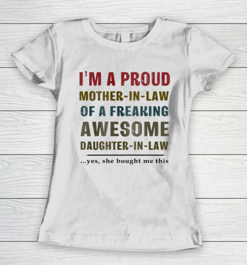 Mother's Day Awesome Mother In Law Funny Women's T-Shirt