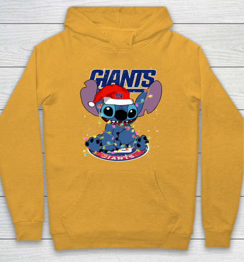 New York Giants NFL Football noel stitch Christmas Hoodie 2