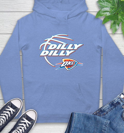 NBA Oklahoma City Thunder Dilly Dilly Basketball Sports Hoodie 11