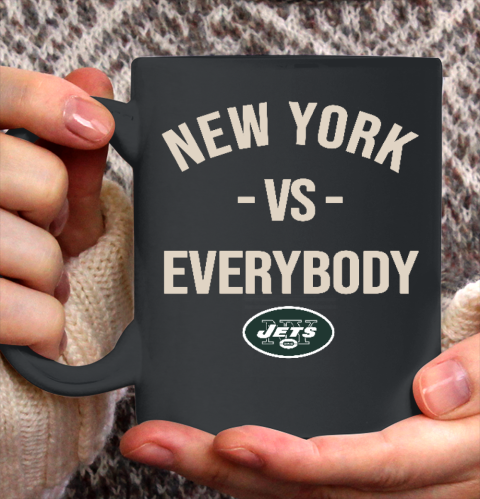 New York Jets Vs Everybody Ceramic Mug 11oz 2