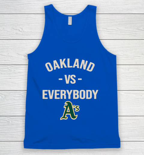 Oakland Athletics Vs Everybody Tank Top 4
