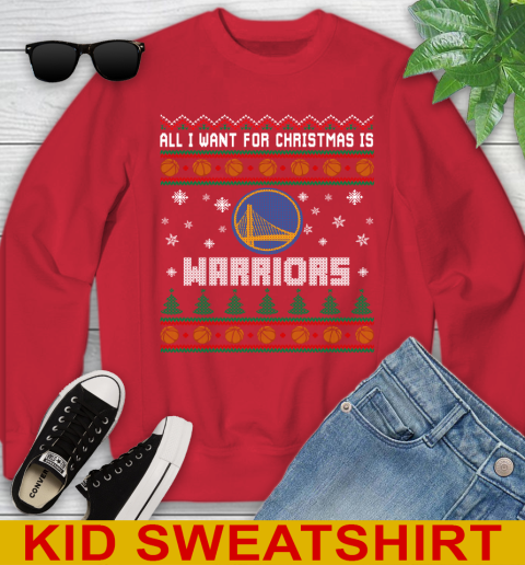 NBA Basketball All I Want For Christmas Is Golden State Warriors 115