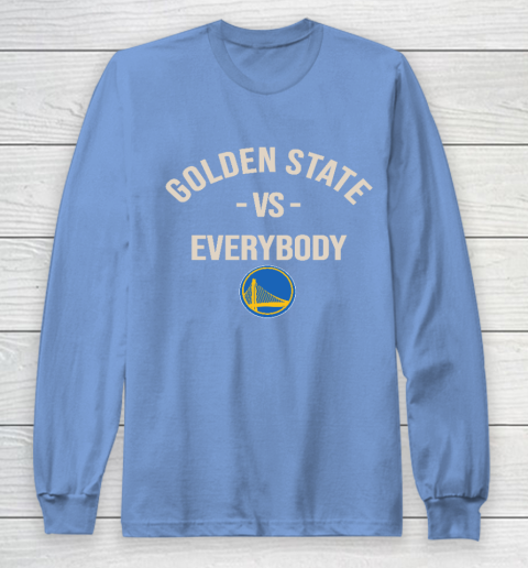 Golden State Warriors Vs Everybody Long Sleeve T-Shirt 8