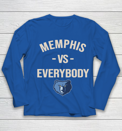 Memphis Grizzlies Vs Everybody Youth Long Sleeve 7