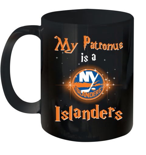 NHL Hockey Harry Potter My Patronus Is A New York Islanders Ceramic Mug 11oz