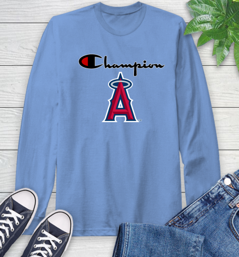 MLB Baseball Los Angeles Angels Champion Shirt Long Sleeve T-Shirt 10