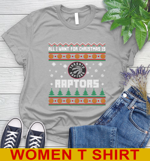 NBA Basketball All I Want For Christmas Is Toronto Raptors 89