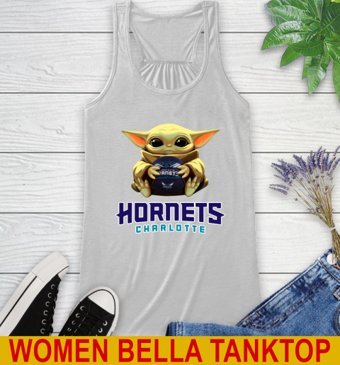 NBA Basketball Charlotte Hornets Star Wars Baby Yoda Shirt 37