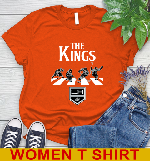 NHL Hockey Los Angeles Kings The Beatles Rock Band Shirt Women's T-Shirt 3