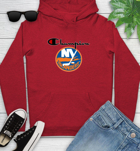 NHL Hockey New York Islanders Champion Shirt Youth Hoodie 8