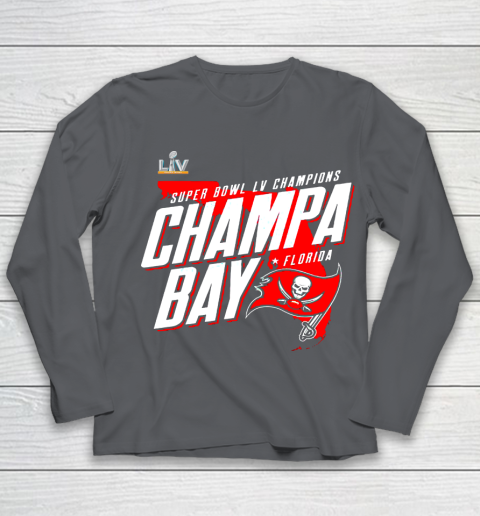 Champa Bay Tampa Bay Buccaneers Super Bowl LV Champions Youth Long Sleeve 6