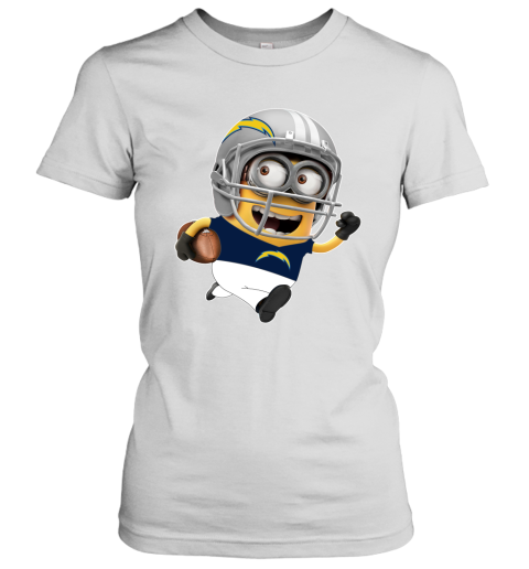 NFL Team Apparel Womens Blue San Diego Chargers Short Sleeve