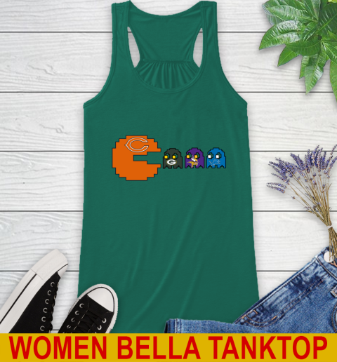 Chicago Bears NFL Football Pac Man Champion Racerback Tank 7