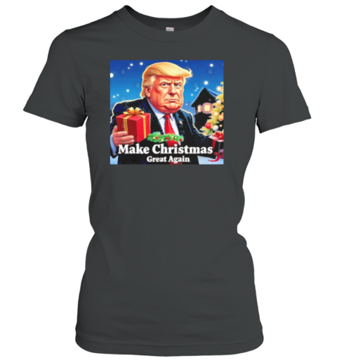 Trump Make Christmas Great Again Meme Women's T-Shirt