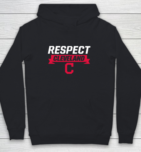 Respect Cleveland Indians Youth Hoodie