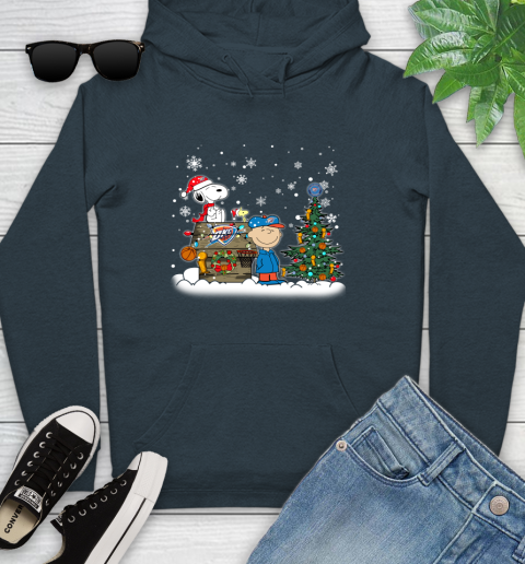 Oklahoma City Thunder NBA Basketball Christmas The Peanuts Movie Snoopy Championship Youth Hoodie 10