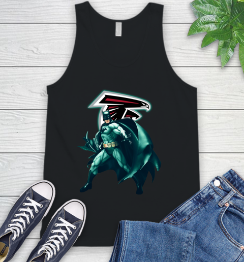 NFL Batman Football Sports Atlanta Falcons Tank Top 2