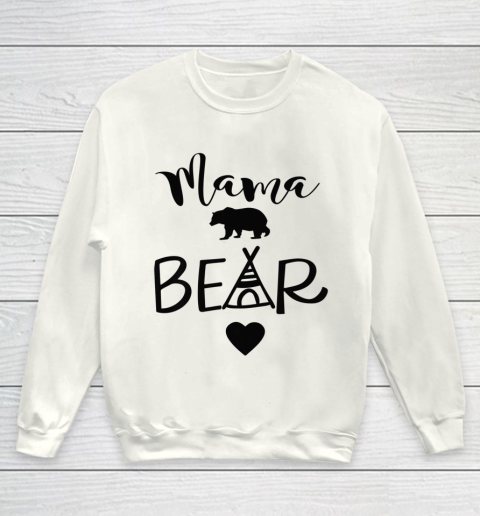 Mama Bear Mothers Day Mom Youth Sweatshirt