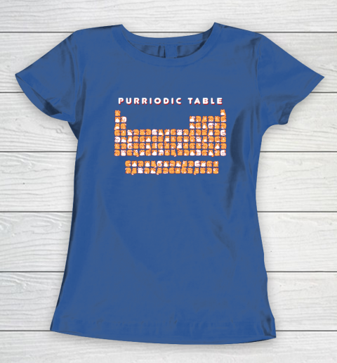 Purriodic Table Cat Funny Women's T-Shirt 6