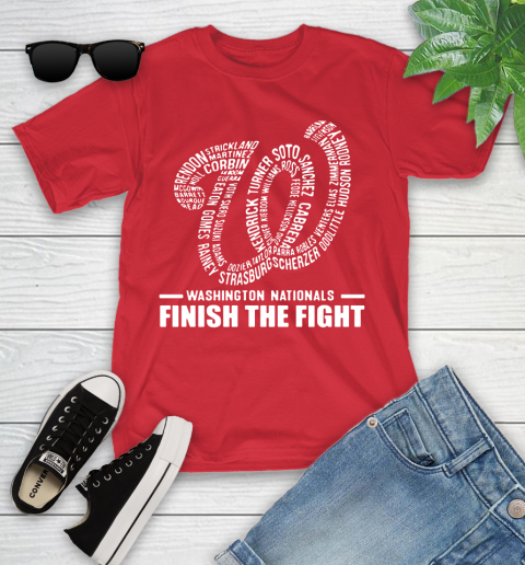 Washington Nationals finish the fight Youth T-Shirt 13