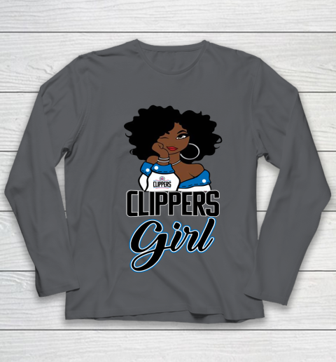 LA Clippers Girl NBA Youth Long Sleeve 8
