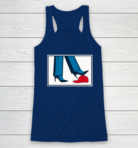 Kamala Harris Heels Stepping On Maga Hat Racerback Tank 4