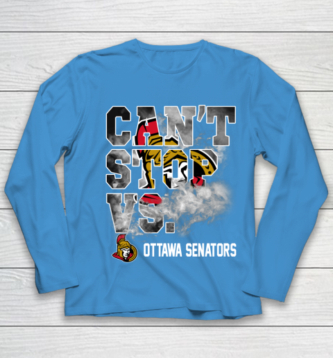 NHL Ottawa Senators Hockey Can't Stop Vs Youth Long Sleeve 5