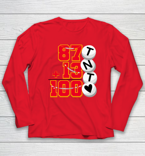 Cute 87  13 = 100 days of school Taylor 100th Day Of School Long Sleeve T-Shirt 6