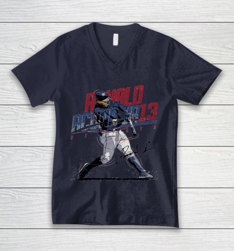 Ronald Acuna Jr 13 V-Neck T-Shirt 2