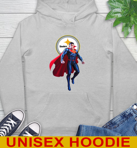 NFL Superman DC Sports Football Pittsburgh Steelers Hoodie 6