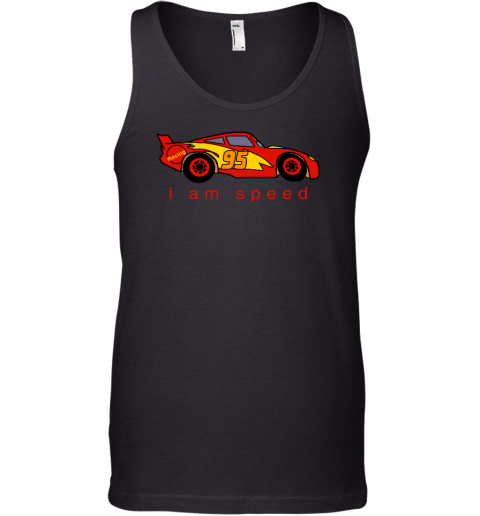 I Am Speed 95 Cars Lightning Mcqueen Tank Top