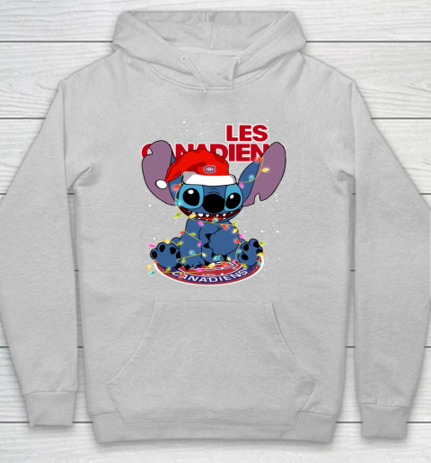 Montreal Canadiens NHL Hockey noel stitch Christmas Hoodie 4