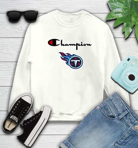 NFL Football Tennessee Titans Champion Shirt Sweatshirt
