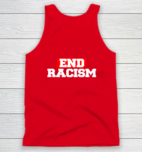 NFL End Racism Print In Front And Back Tank Top 11