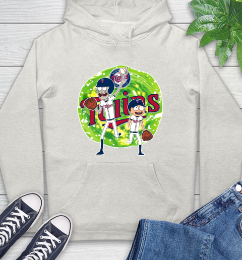 MLB Minnesota Twins Rick And Morty Baseball Sports Hoodie 12