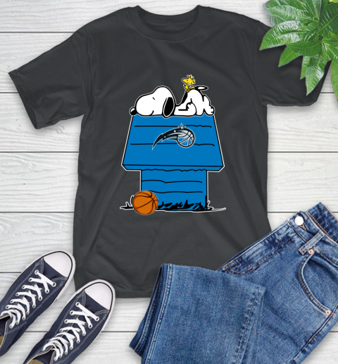 Orlando Magic NBA Basketball Snoopy Woodstock The Peanuts Movie T-Shirt 2