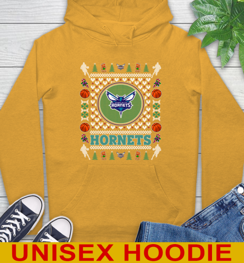 Charlotte Hornets Merry Christmas NBA Basketball Loyal Fan Hoodie 2