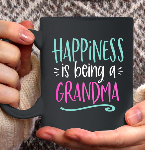 Happiness is Being a Grandma Life New First 1st Time Gift Ceramic Mug 11oz