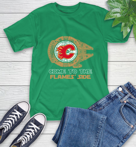 NHL Come To The Calgary Flames Wars Hockey Sports T-Shirt 7
