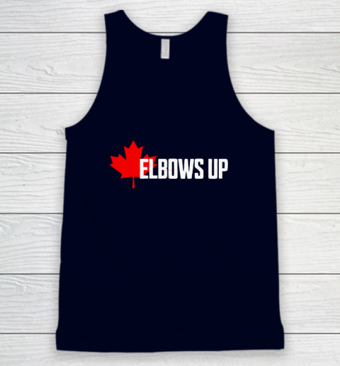 Elbows Up Canada True North Strong and Free Proud Canadian Tank Top 2