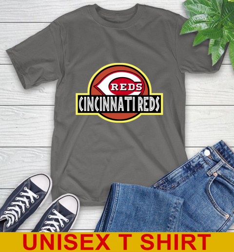 MLB Cincinnati Reds Jurassic Park Dinosaur Movie Baseball Sports 8