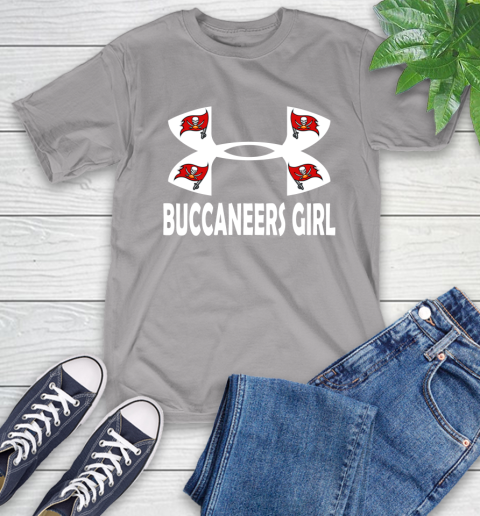 NFL Tampa Bay Buccaneers Girl Under Armour Football Sports T-Shirt 6