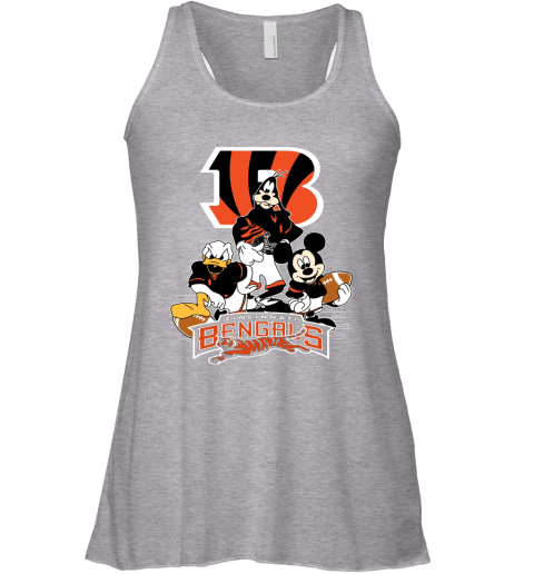 NFL Cincinnati Bengals Mickey Mouse Donald Duck Goofy Football T