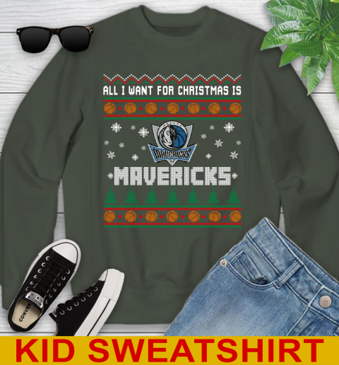 NBA Basketball All I Want For Christmas Is Dallas Mavericks 116