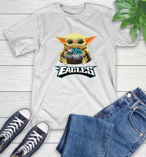 Nfl Football Philadelphia Eagles Baby Yoda Star Wars Shirt T Shirt