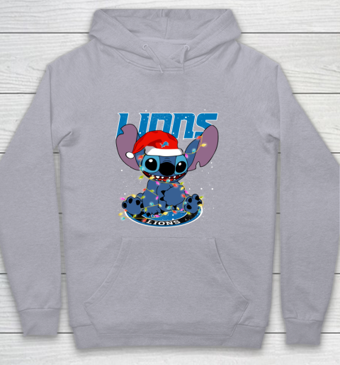 Detroit Lions NFL Football noel stitch Christmas Youth Hoodie 4