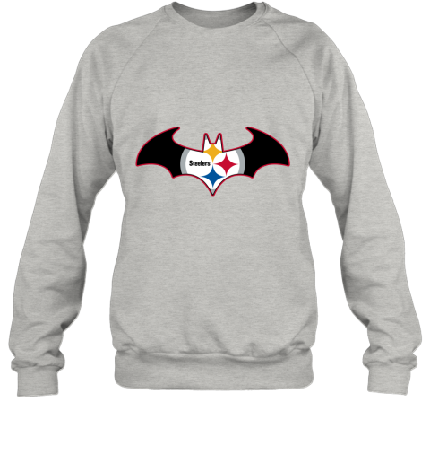 We Are The Pittsburgh Steelers Batman NFL Mashup Sweatshirt 