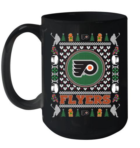 Philadelphia Flyers Merry Christmas NHL Hockey Loyal Fan Ceramic Mug 15oz