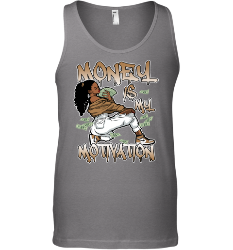Jordan 1 Rookie of the Year Matching Sneaker Tshirt For Woman For Girl Money Is My Motivation White Jordan Shirt
