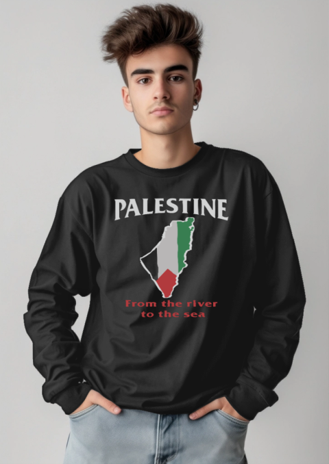 Palestine From The River To The Sea Long Sleeve T-Shirt